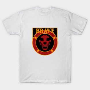 Vintage Skull - Brave T-Shirt